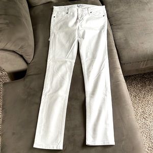 BRTN by Burton Skinny / Slim White Jeans